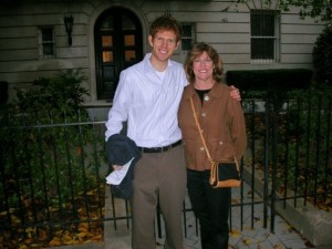 Stephen with Mom Stephen with Mom