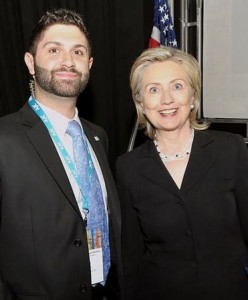Jewish Man with a Beard Eli Wald and Hillary Clinton